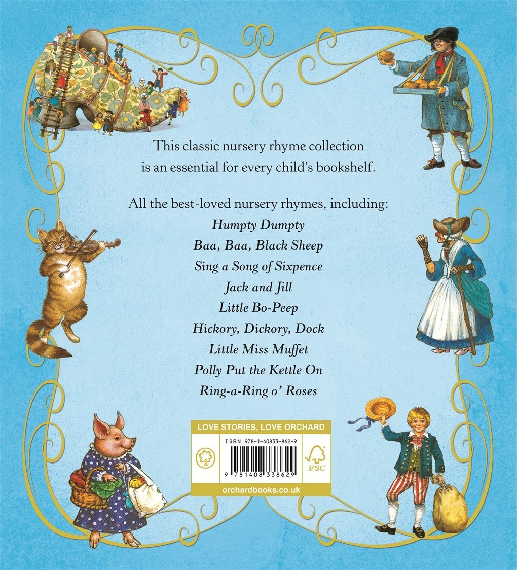 the orchard book of nursery rhymes for your baby