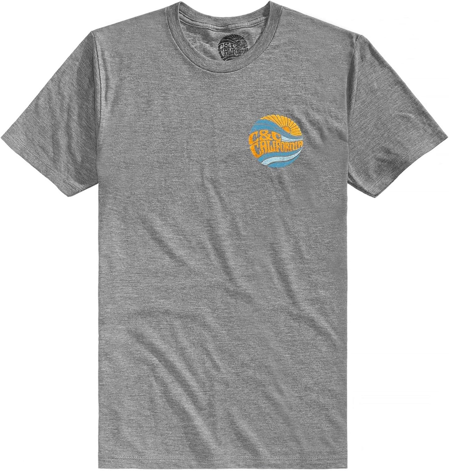 C&C California Mens Double Daze TriBlend Graphic TShirt Clothing