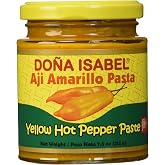 Do&ntilde;a Isabel Aji Amarillo Molido (Yellow Hot Pepper Paste) 7.5oz Single Bottle - Product of Peru