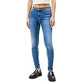 Tommy Jeans Womens Nora Mid Rise Skinny Jeans