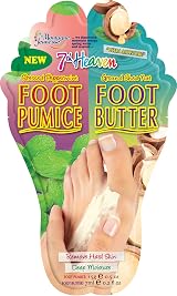 7th Heaven Foot Pumice 15ml & Butter 7ml Dual Treatment For Dry Flaky Feet view 1
