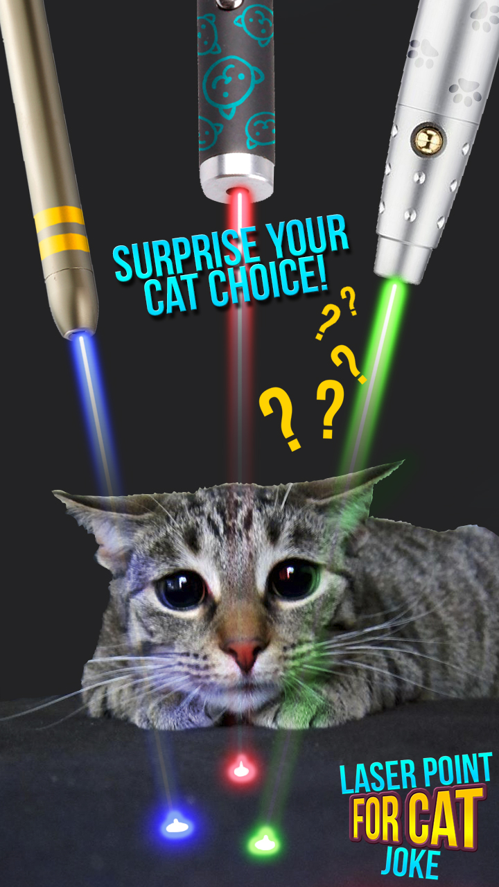 Laser Point For Cat Joke (NO-ADS)