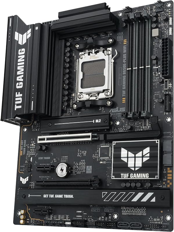 TUF GAMING B650E-PLUS WIFI, Scheda Madre AMD ATX, Slot DDR5, Nera