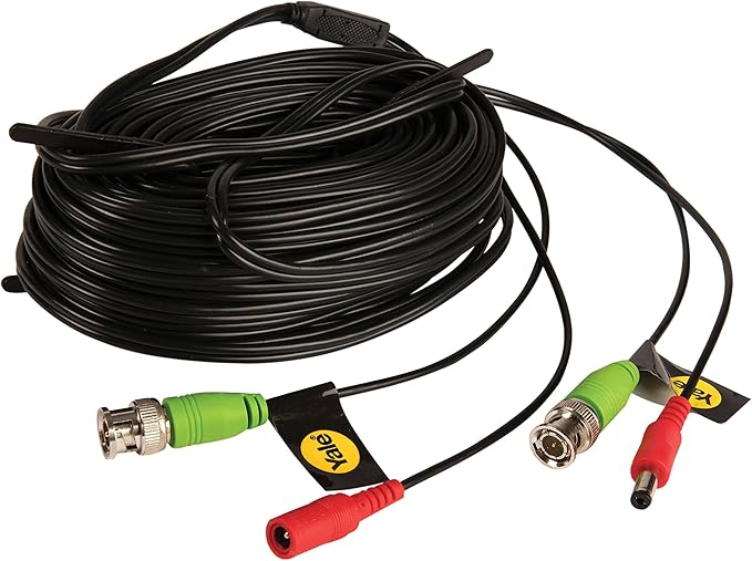 Yale HD CCTV 30m BNC Camera Power Cable Amazon.co.uk DIY & Tools