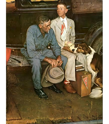 Amazon.com: ART.COM Wall Giclee Print Runaway Saturday Evening