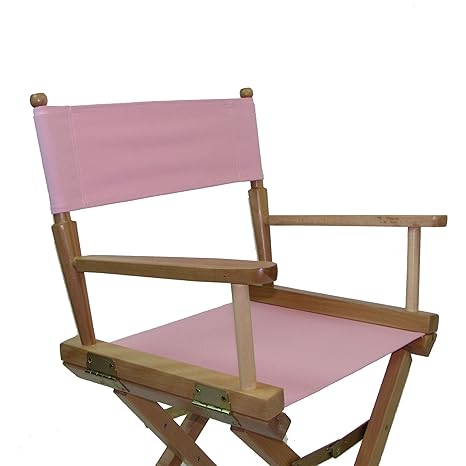 Replacement Cover Canvas For Director S Chair Flat Stick Light Pink
