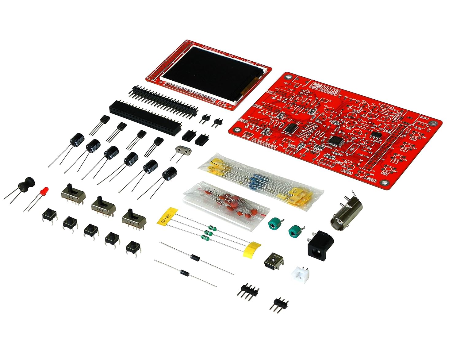 JYE DSO 138 DIY KIT (13801K) Open Source