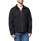 Nautica Men's Wool Blend Lightweight Insulated Jacket – Printed Daimond Quilted Interior