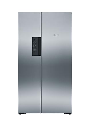 Bosch 661 L Frost Free Side-by-Side Refrigerator(KAN92VI35I, Stainless Steel, Inverter Compressor)