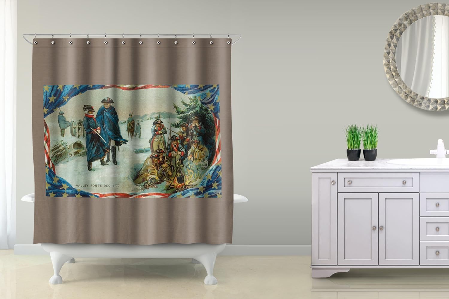 Amazon Com Valley Forge Pennsylvania Washington And Troops