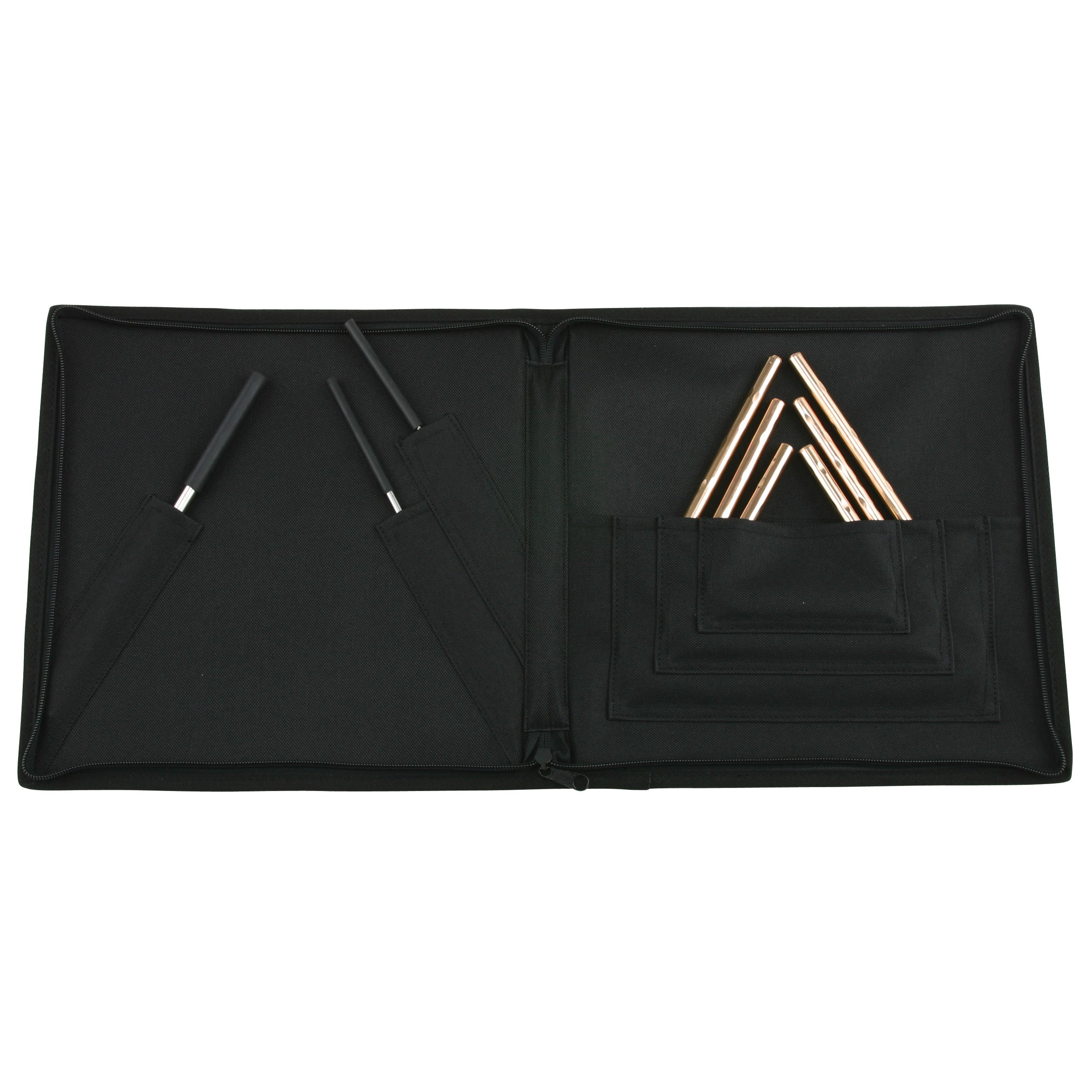 SABIAN Hand Hammered Triangles & Striker Set with Attache Case 61140H