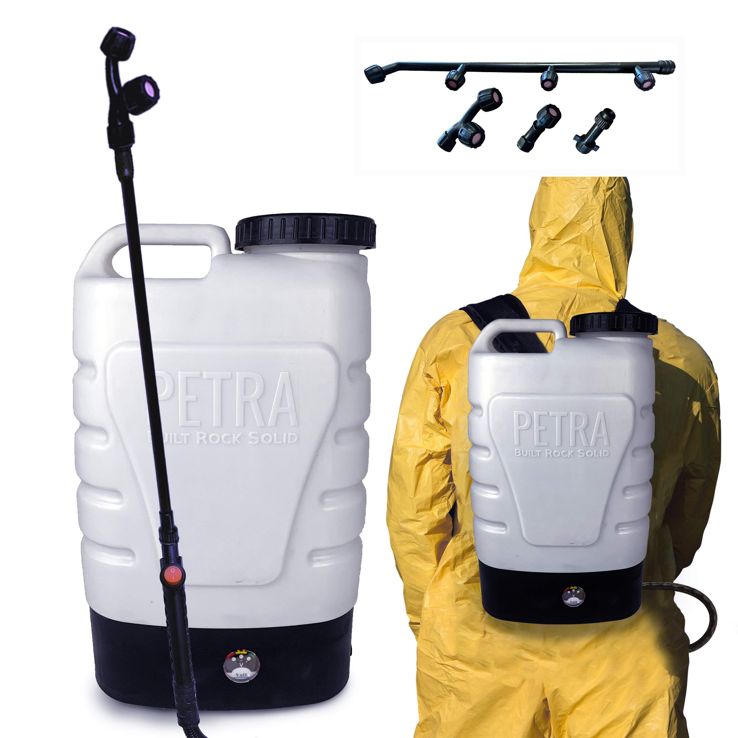 Buy PetraTools 3Gallon Electrostatic Sprayer for Disinfectant & ULV500