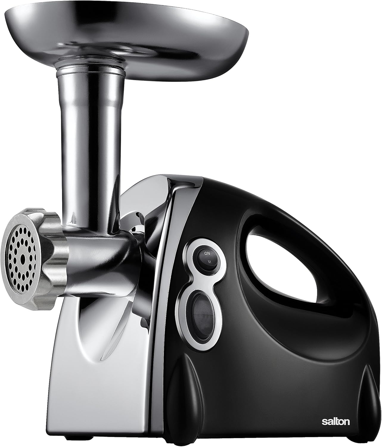 Salton Electric Meat Grinder Includes 3 Stainless Steel Grinding Discs