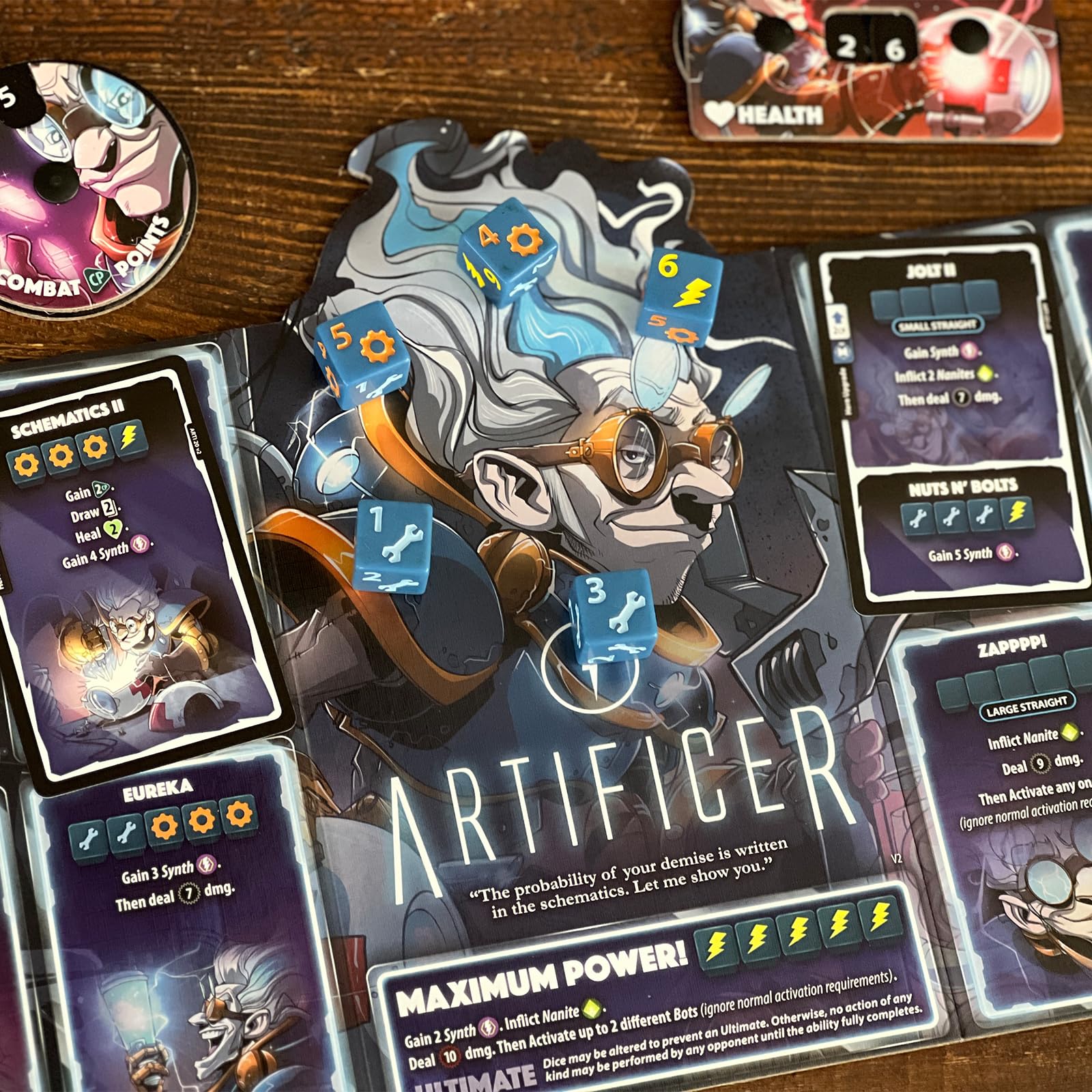Dice Throne - Two Hero Box - Cursed Pirate v Artificer - Fast Playing Collectible Tabletop Game