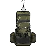 Premium Travel Hanging Toiletry Bag for Men and Women with Expandable Compartments for Cosmetics, Makeup Brushes, Jewelry, Sh