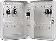 CO-Z Carbon Steel Key Cabinet Storage Box Organizer for Keys with Mechanical Lock 2 keys (48 keys)