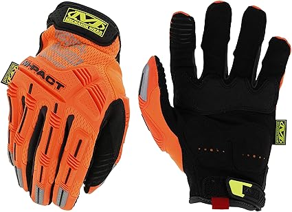 hi vis mechanix gloves