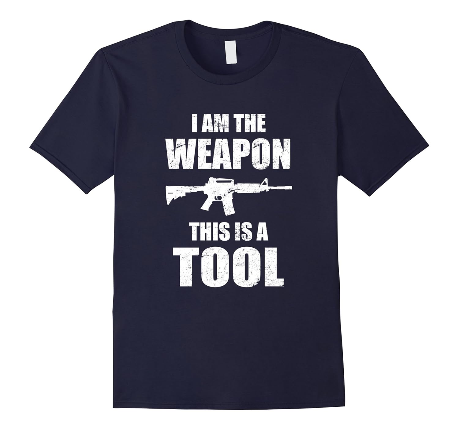 I Am The Weapon Shirt Proud Pro-Gun Gift T-Shirt Gun-ANZ