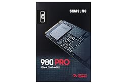 SAMSUNG 980 PRO SSD 1TB PCIe 4.0 NVMe Gen 4 Gaming