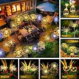 yowin Solar Lights Outdoor 2 Pack 120LED Firework Copper Wire 8 Modes view 2