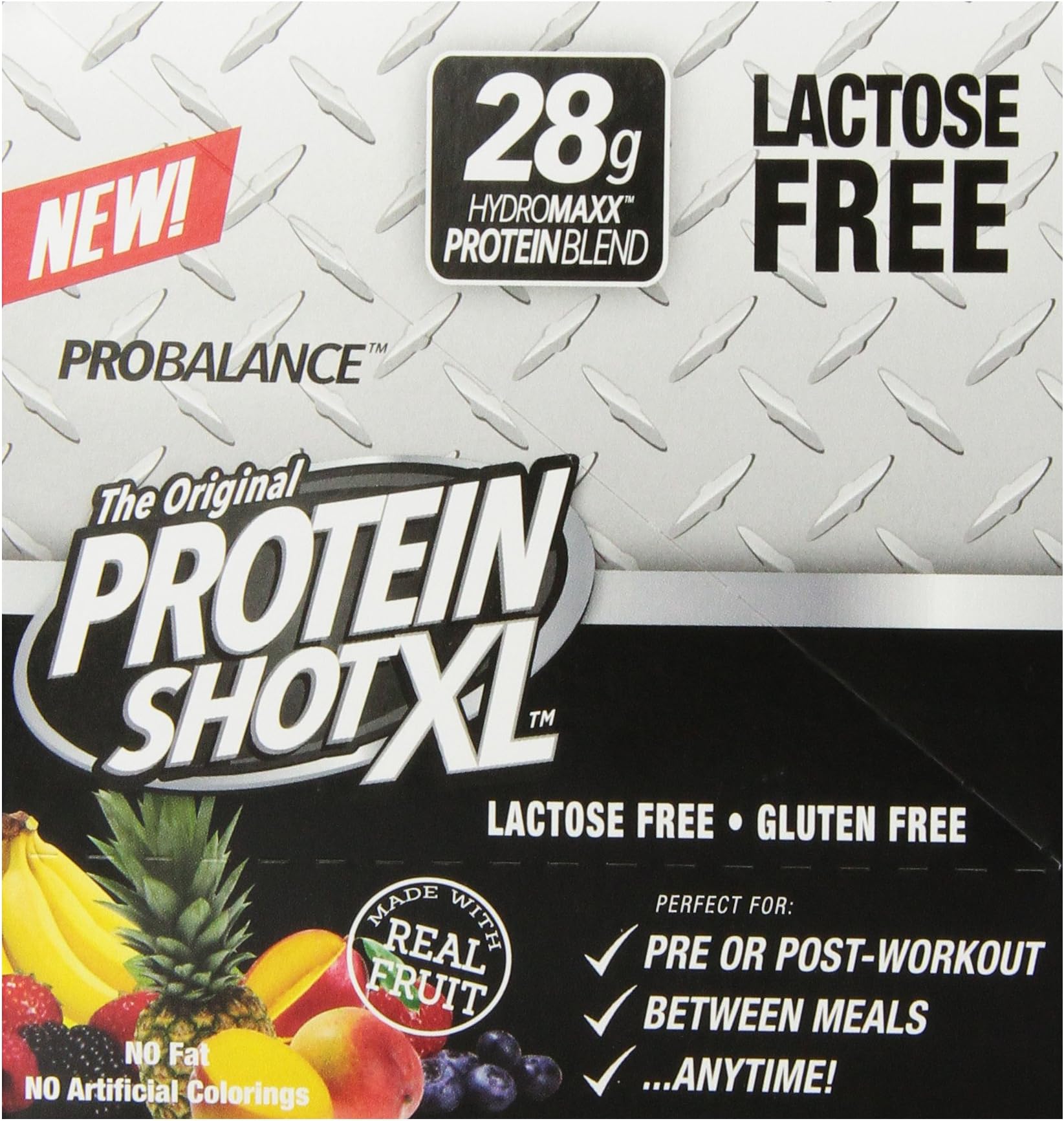 ProBalance Original Protein Sport Drink Shot, Berry Frost, 12 Count, 3 Fl Oz