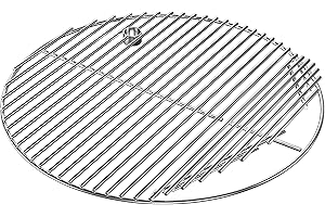 QuliMetal 19.5" 304 Stainless Steel Round Grate Replacement for Akorn Kamado Grill Char Griller Akorn 16620 E56720 16820, Louisiana Grills K24, and Pit Boss K24–Cooking Grates for Char-Griller E16620