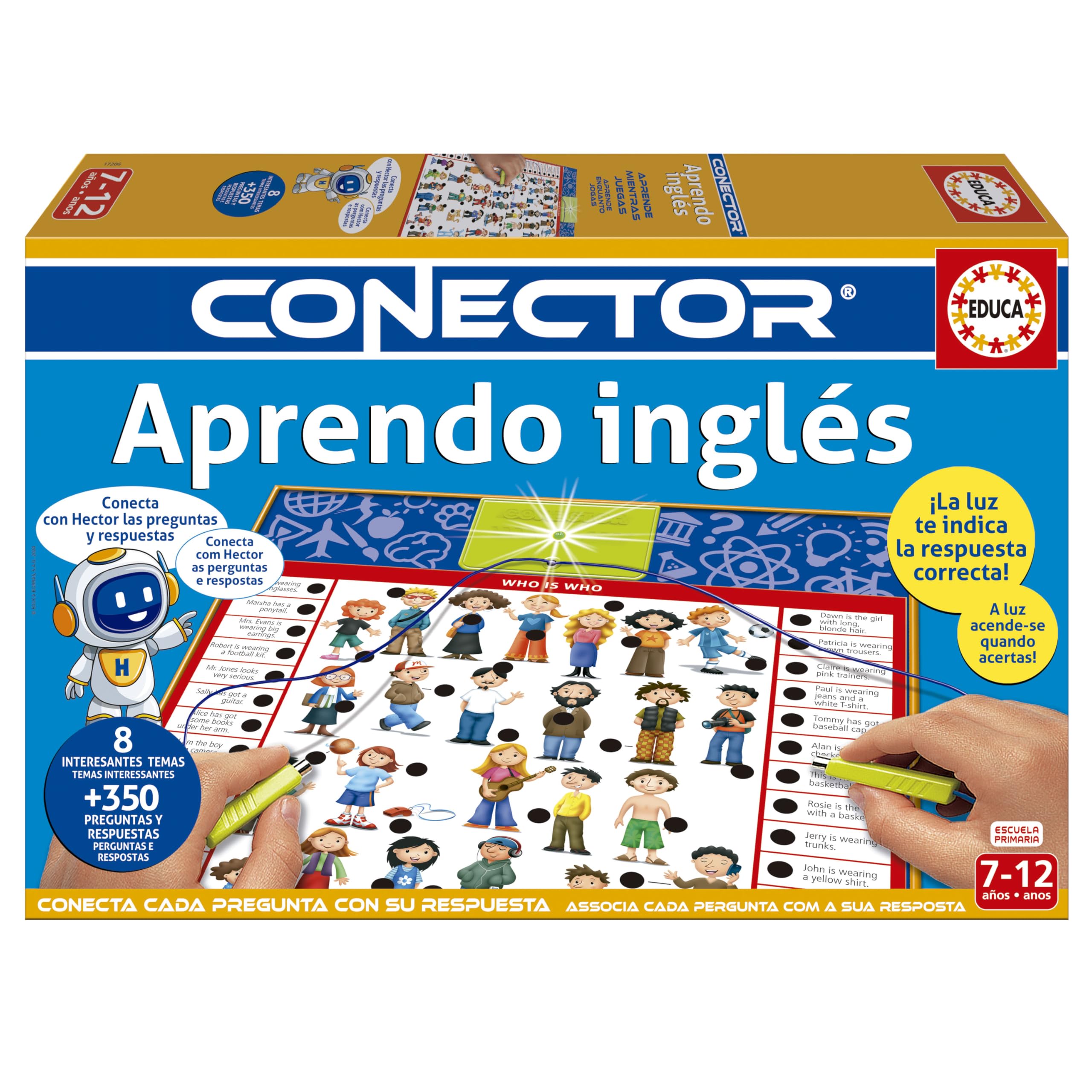 Educa Borrás – CONNECTOR I learn English Sin tañosllaños