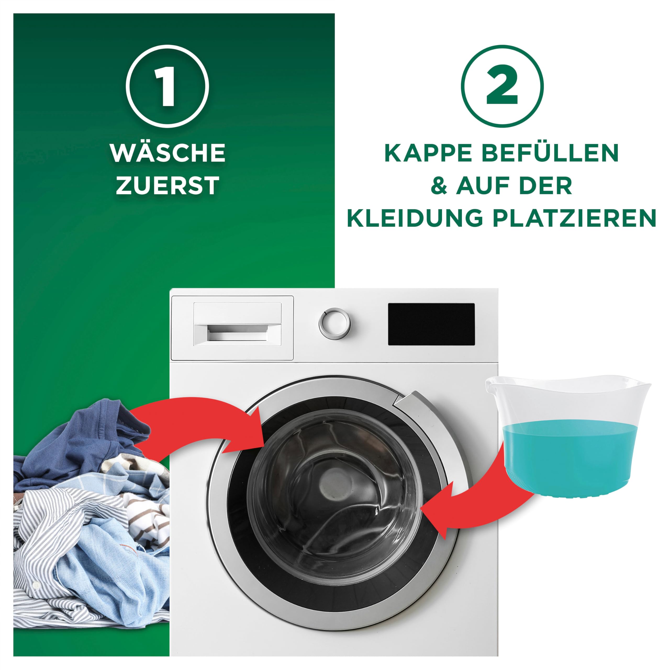 Ariel Flüssigwaschmittel, 80 Wäschen, Color+, Fleck-Weg-Power beim 1. Waschen, selbst in kaltem Wasser 5