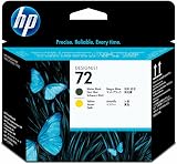 HP 72 Matte Black Yellow DesignJet Printhead C9384A