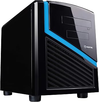 Hiditec | Caja Mini Ordenador Dark Kube Formato Micro ATX | Mini Torre de PC |