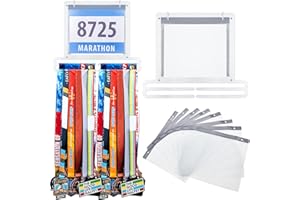 Moxweyeni Race Medal and Bib Display Medal Hanger Running Bib Holder Wall Mounted Hanging Rack Stands Gifts for Runners