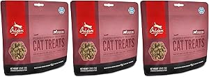 Orijen Grass-Fed Freeze-dried Lamb Cat Treats, 1.25 Ounces Per Pack (3 Pack)