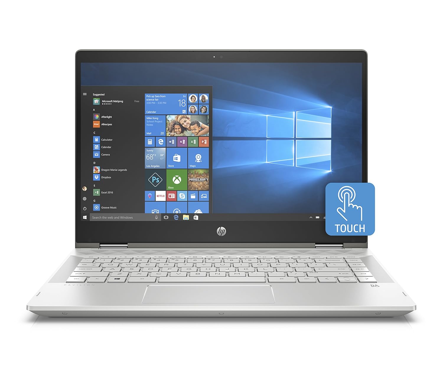 HP Pavilion x360 14-cd0013ns - Ordenador Portátil Convertible 14
