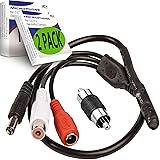 USA Sales Group CCTV Microphone with Preamp RCA
