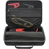 Elonbo Carrying Case for Halo Bolt Ultimate 2.0/3.0 Portable Car Battery Jump Starter/Halo Bolt 55500 mwh/Air 58830/ Air + 55500/58830/ 44400/57720 Emergency Power Kit Holder, Black