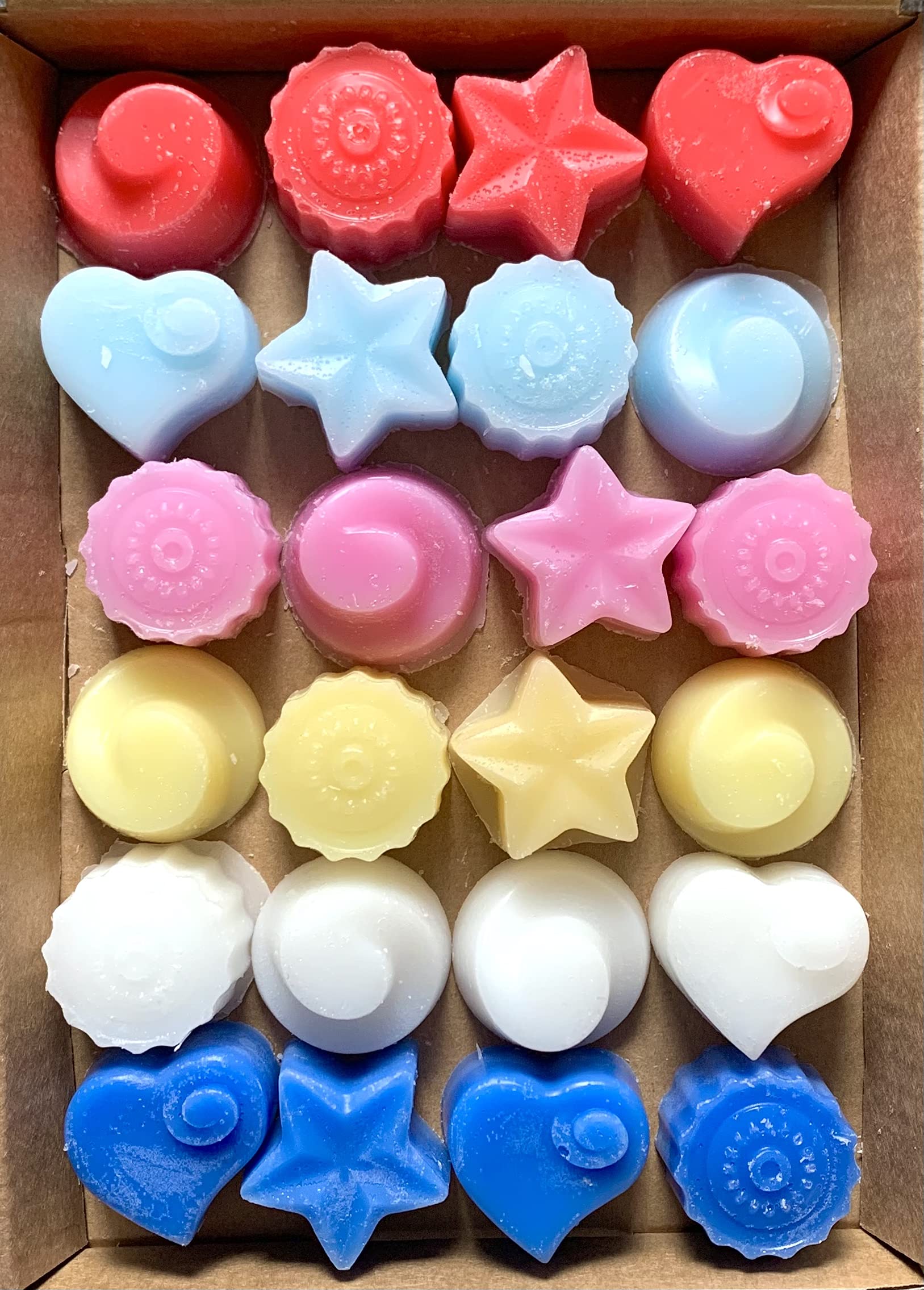 Gower Coast Crafts Handmade Premium Quality Highly Scented Wax Melts. 24 x 5g Melts in each pack (Designer Fragrance)