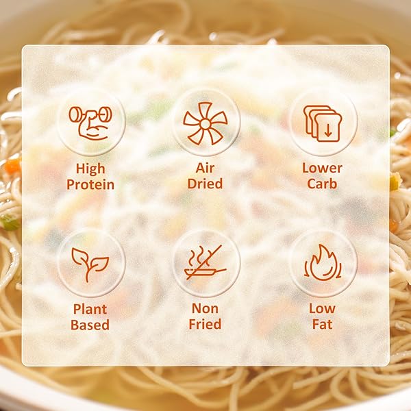 HEALSPOT HIGH PROTEIN INSTANT RAMEN VARIETY PACK, 6 PACK NON FRIED RAMEN BROTH, 32G PLANT BASED PROTEIN, LOW FAT, LOW CARB, NON GMO, KETO FRIENDLY & PLANT BASED (GOLDEN-CHICKEN,SMOKY-BEEF,CLASSIC-PORK）