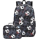 CAMTOP Backpack for Kids, Boys Girls Preschool Backpacks with Lunch Box Toddler Kindergarten School Bookbag Set