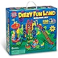 Learning Resources Gears! Gears! Gears! Dizzy Fun Land, Motorized Gears Toy Set, Gears for Kids, Engineering for Kids, Puzzle, 120 Pieces, Ages 5+