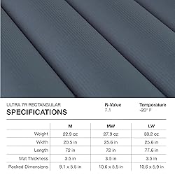 Exped Ultra 7R | Lightweight Backpacking Mat