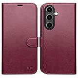 OCASE Compatible with Galaxy S25 Wallet Case, PU