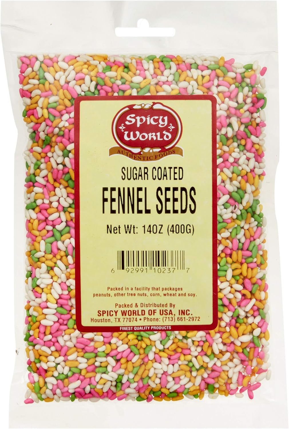 Spicy World Sugar Coated Fennel Seeds, 14 Ounce Amazon.ca Grocery