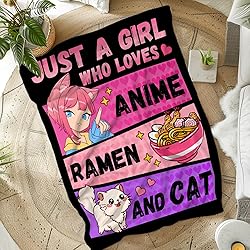 Girls Blanket Gifts - 30x40 Inches Cute Throw
