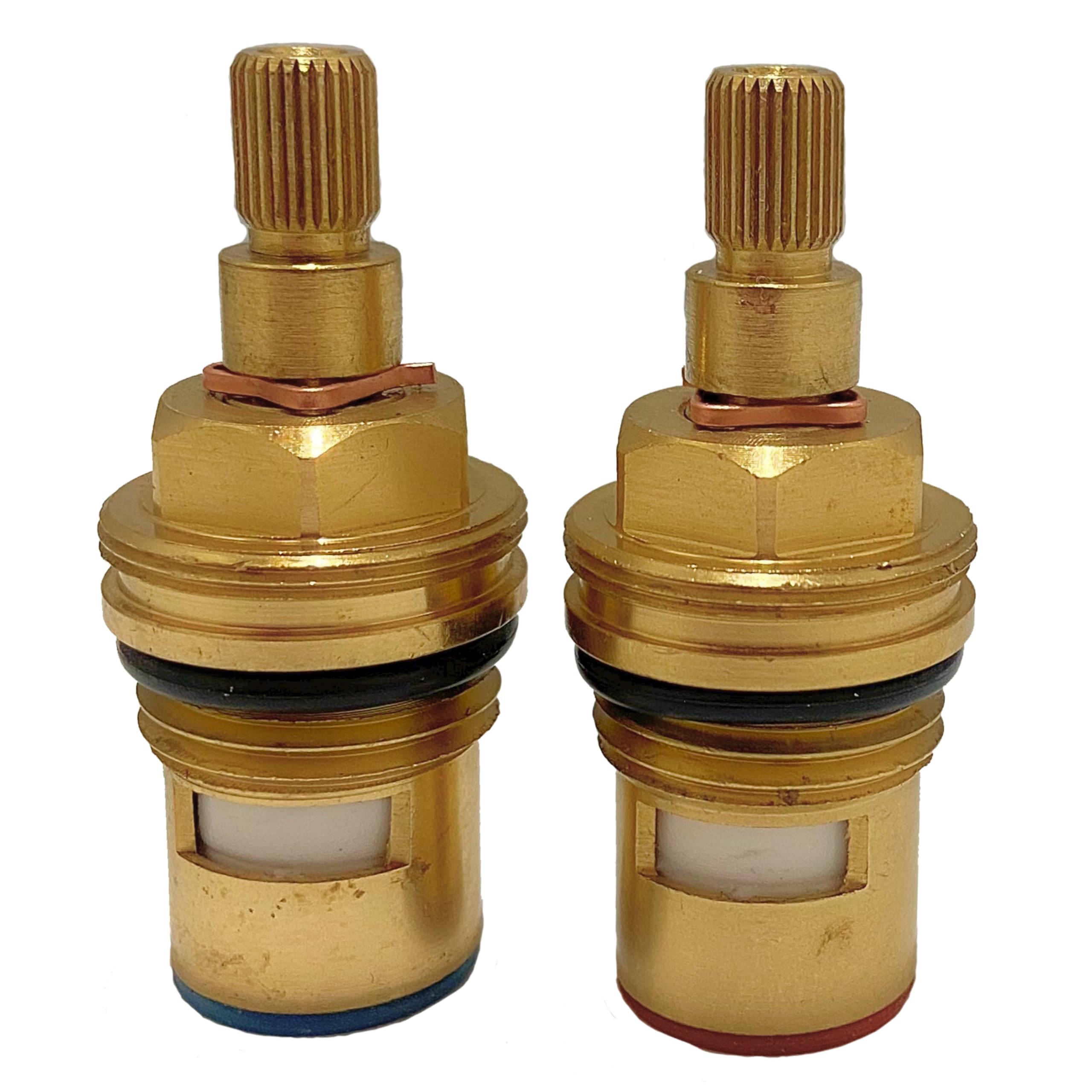 TC30- Mixer Tap Cartridge Replacement Tap Valves to Suit Franke Olympus, Abode and San Marco Per 1/2 Turn, 7.8mm x 28 Spline, 54mm Length, Valve Ceramic Spares 3547R F1427R 2552R SP3561