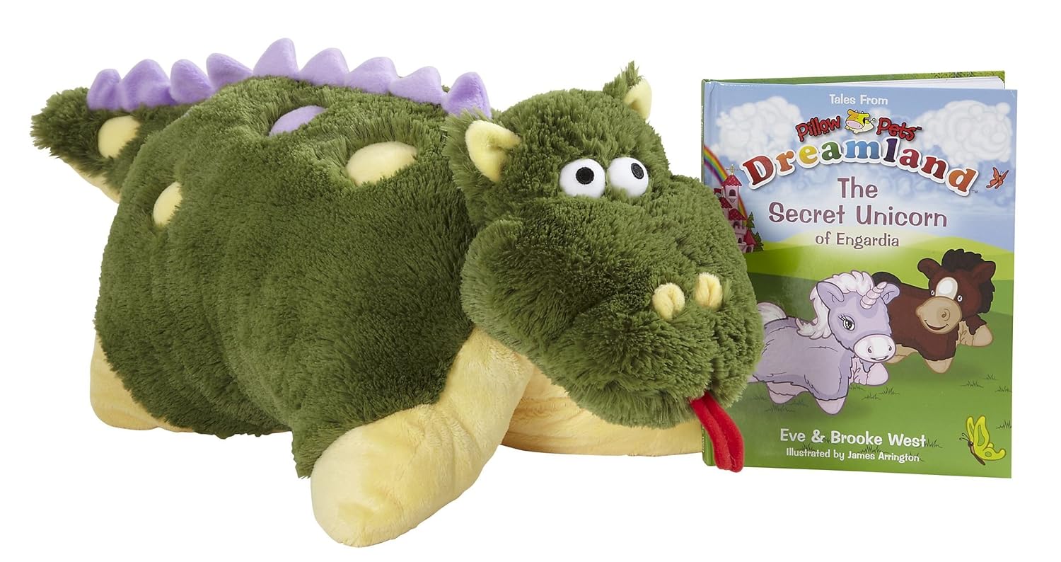 My Pillow Pets Book Engardia And 17 Dragon Pillow Pet Amazon In