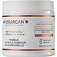 KERARGAN - Smoothing Mask with Argan Oil for Unruly, Dry, and Frizzy Hair - Nourishes, Fights Frizz, Detangling - Sulfate-Free, GMO-Free, Mineral Oil-Free - 16.9 Fl oz