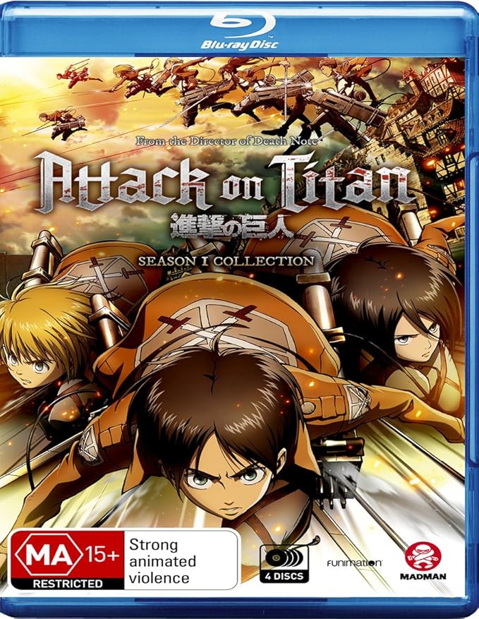 Attack On Titan Season 1 Dvd