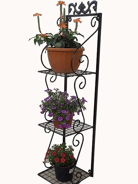 CAPPL Vertical Baker Rack Plant Pot Stand (4 Shelf)