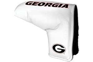 Team Golf NCAA Team Golf NCAA Tour Blade Putter Cover (White), Fits Most Blade Putters, Scotty Cameron, Taylormade, Odyssey, Titleist, Ping, Callaway