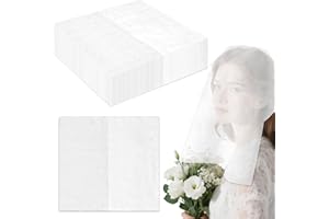 RAINFLOW 30 PCS Makeup Protector Hood - Disposable Cosmetic Face Cover for Women Non Woven Cloth Faces Mask by Tissue-style P